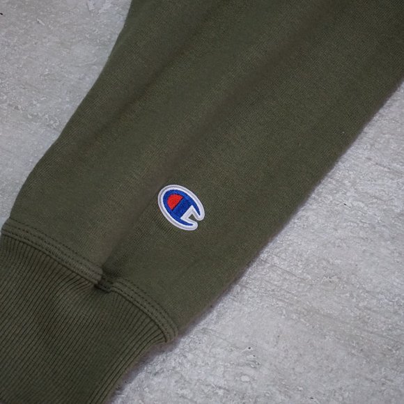 Retro Champion Stitched Logo Crewneck Sweatshirt Medium Pullover - Picture 5 of 6